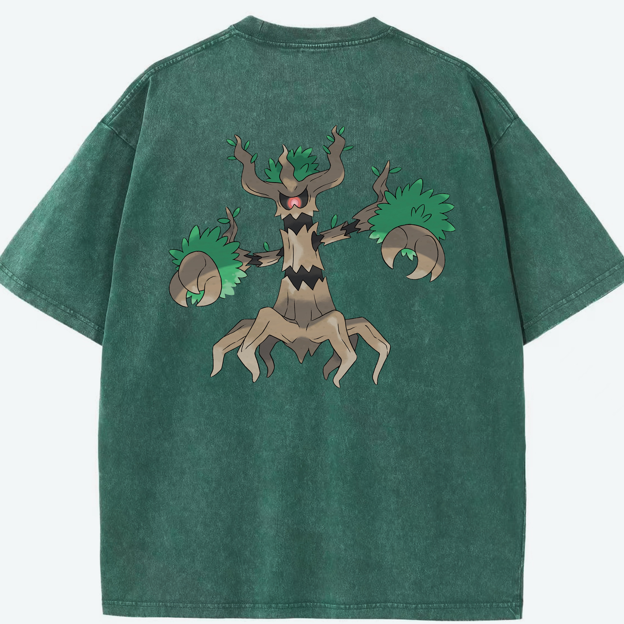 （画像用） ポケットモンスター Pokémon 綿100% ヴィンテージ風 半袖Tシャツ（背面プリント）
